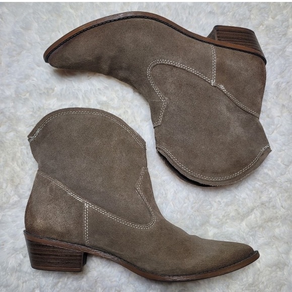 Mission suede cowgirl booties - Picture 3 of 4